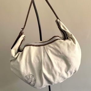 Japan made beige color hobo bag